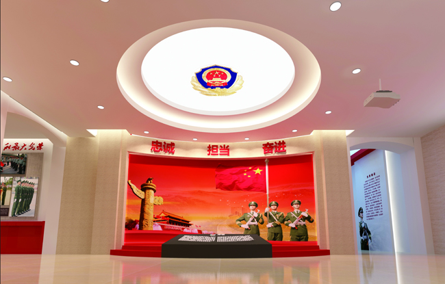 韶關(guān)部隊(duì)榮譽(yù)室設(shè)計(jì)