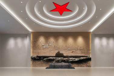 某部隊文化展廳設(shè)計